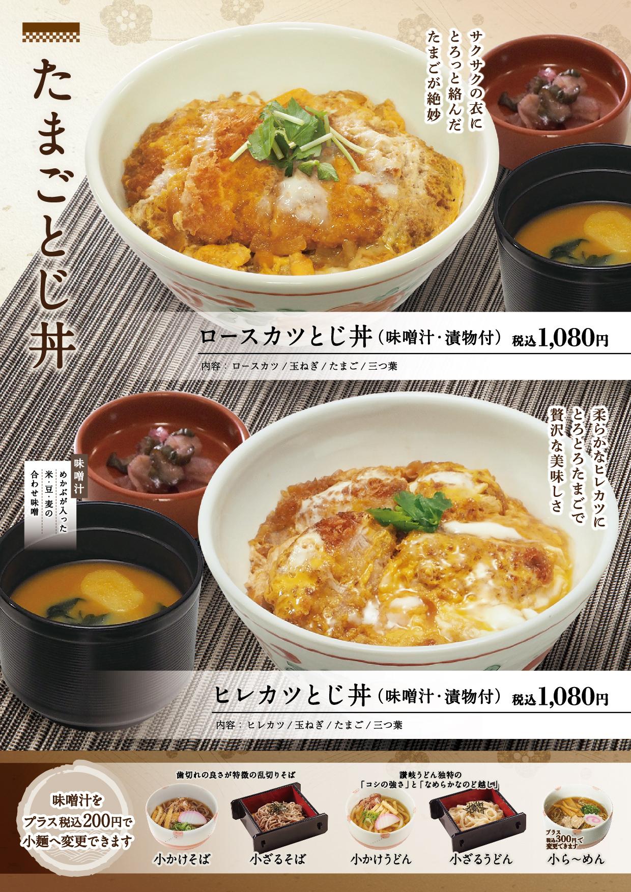 イオン新Bグランドメニュー「こだわりの和食を楽しめる」タイプ メニュー