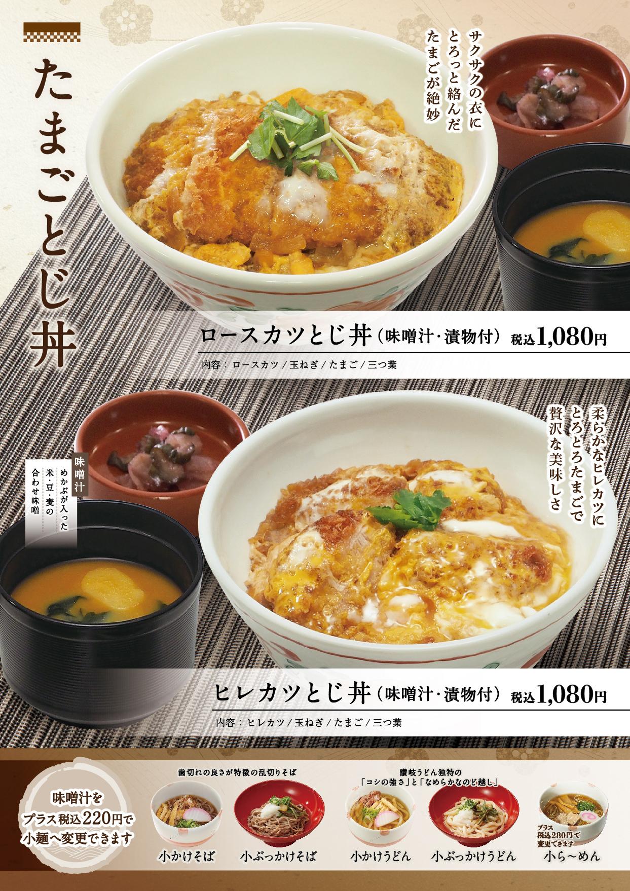 イオン新Bグランドメニュー「こだわりの和食を楽しめる」タイプ メニュー