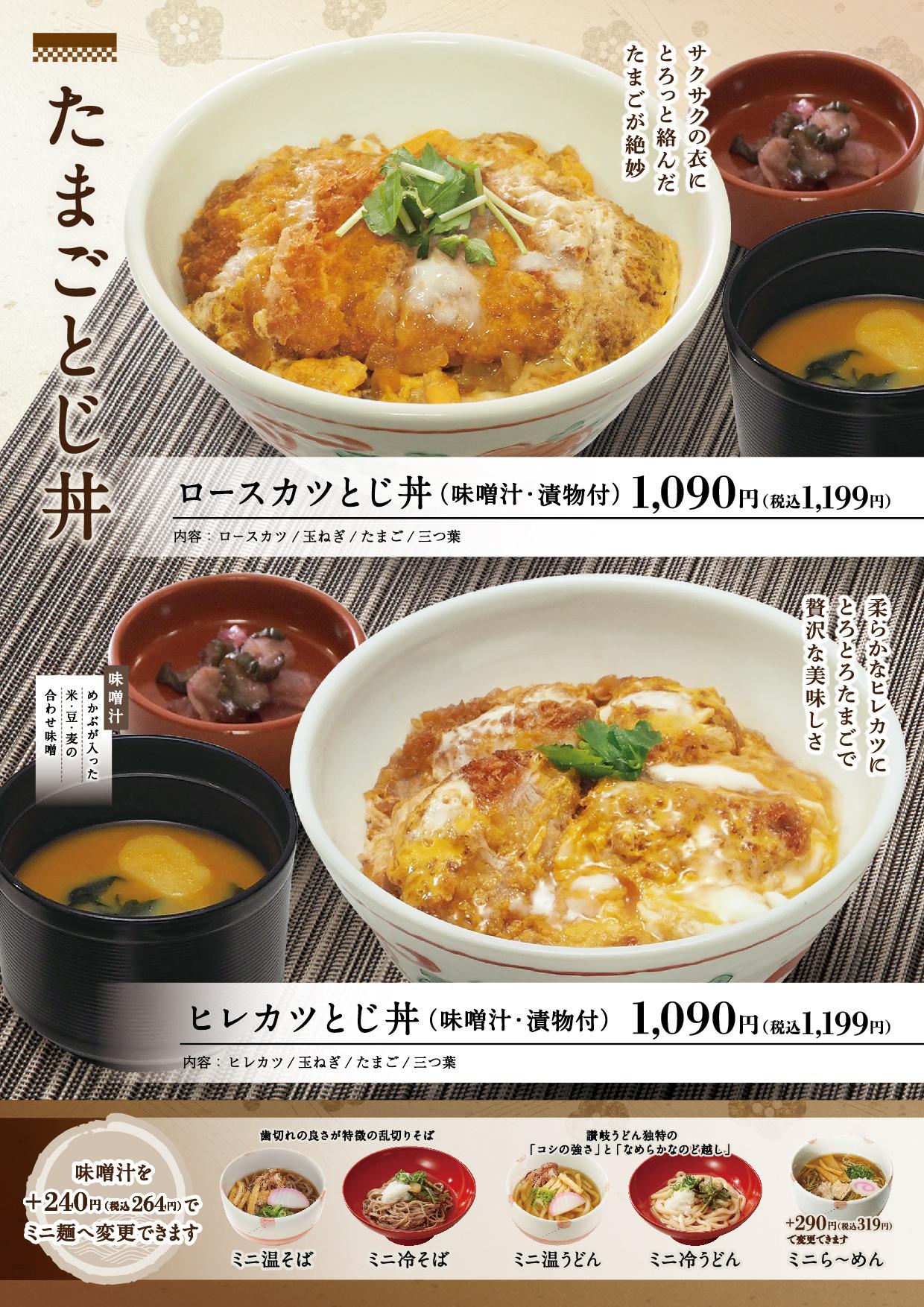 イオン新Bグランドメニュー「こだわりの和食を楽しめる」タイプ メニュー