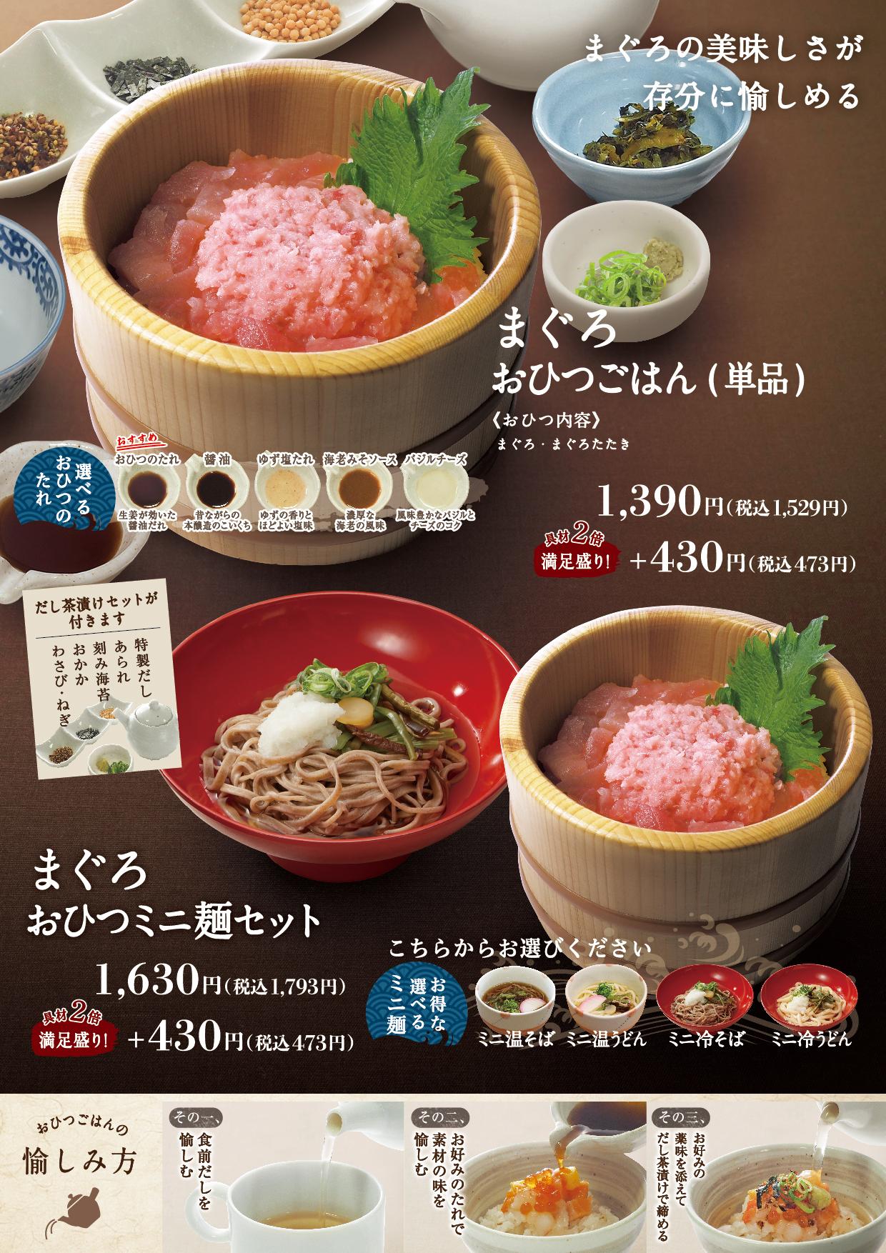 イオンAZグランドメニュー　Dタイプ用 メニュー