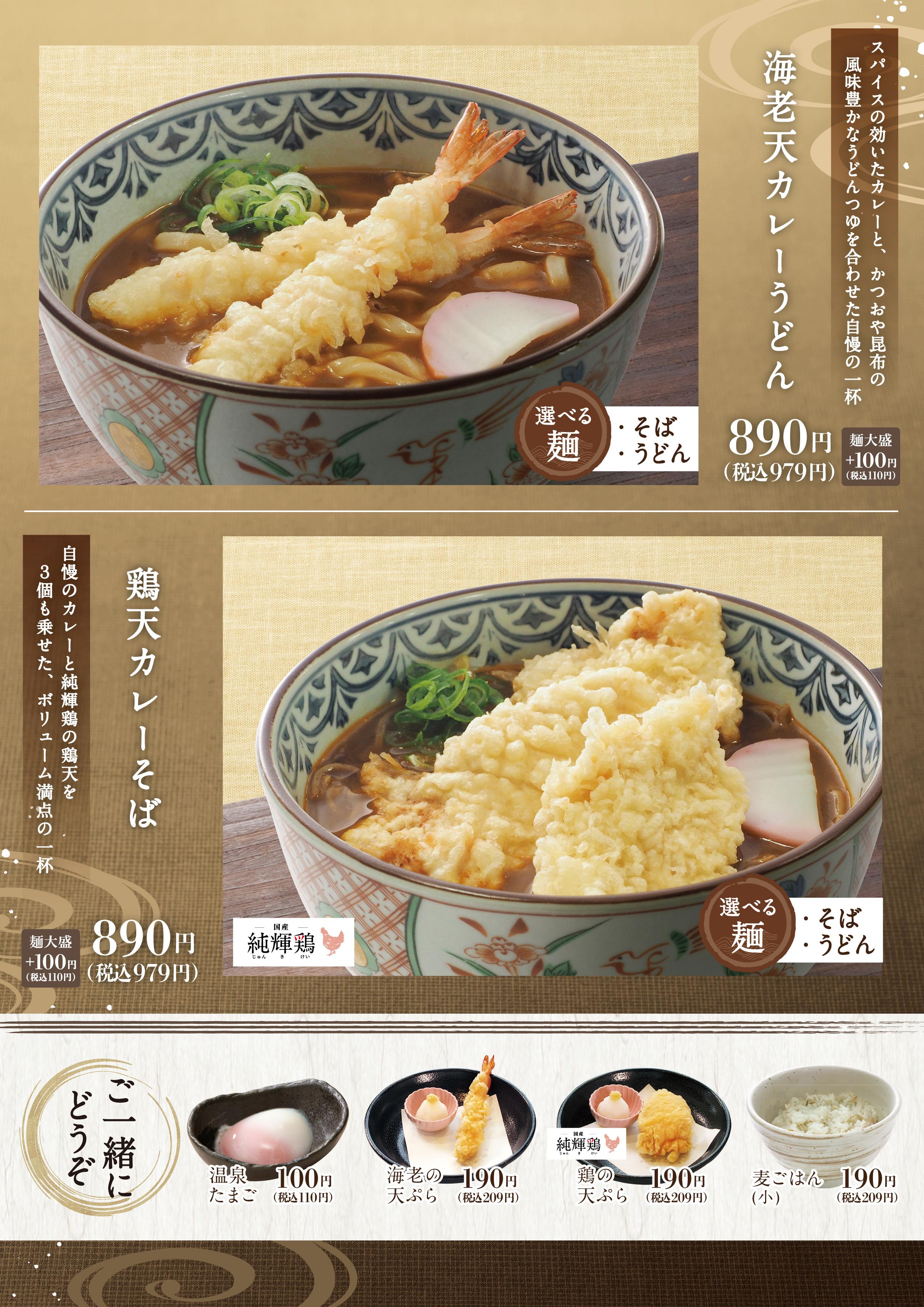 イオンAZグランドメニュー　Dタイプ用 メニュー