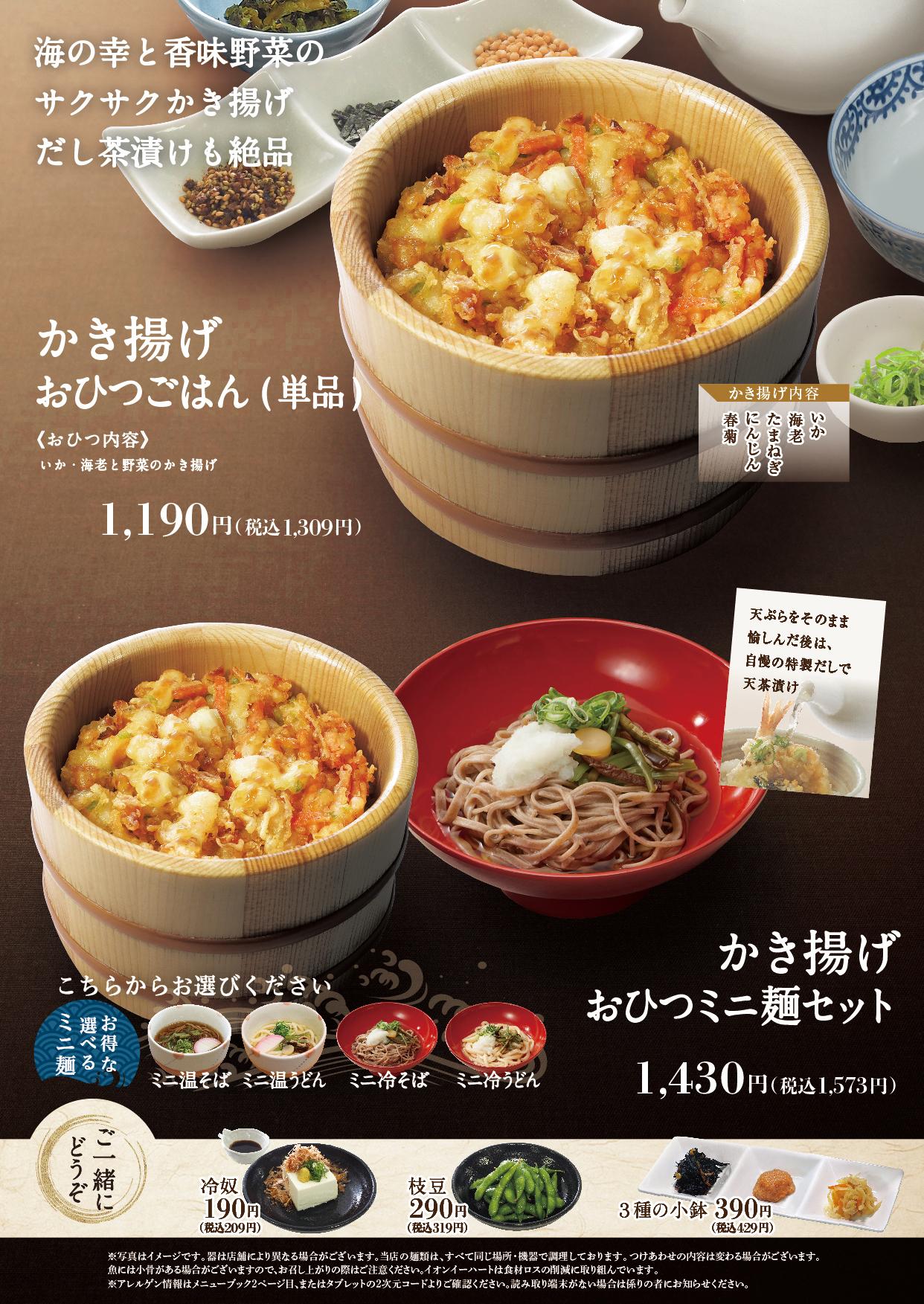 イオンAZグランドメニュー　C-2タイプ用 メニュー