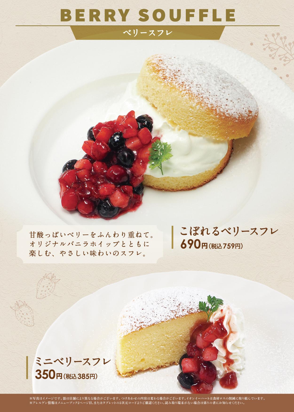 イオンBC-2グランドメニュー メニュー